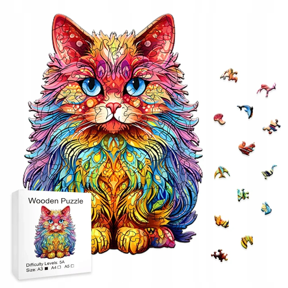 لعبة  أحجية القط ثلاثية الأبعاد