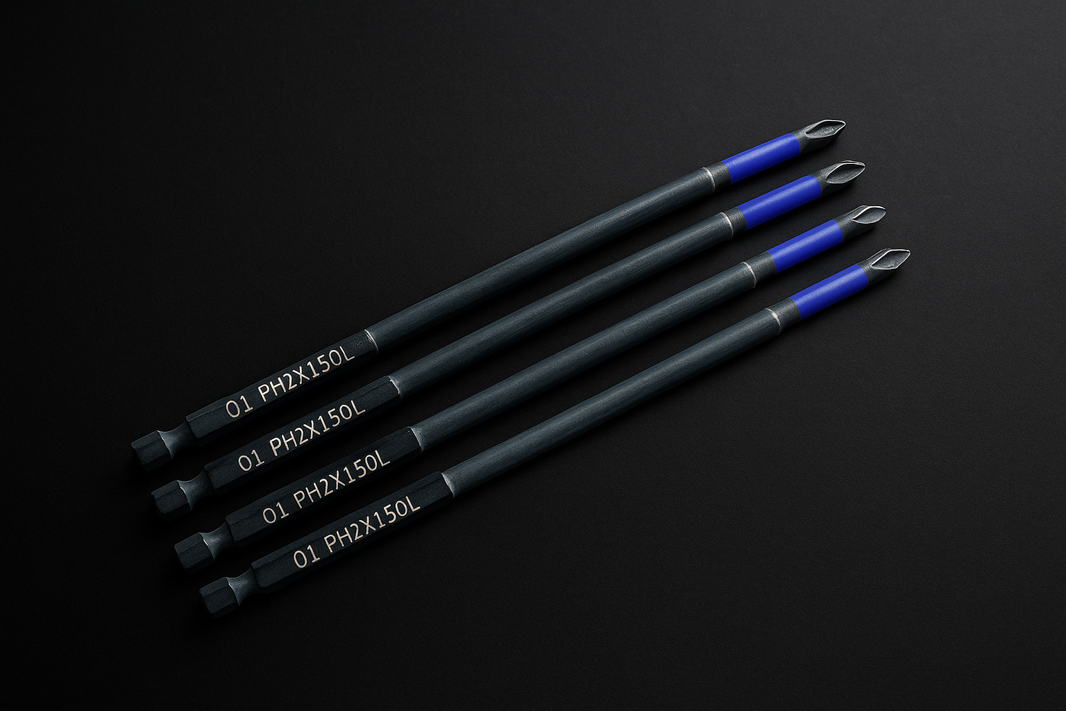 رؤوس مفكات PH2 طويلة (150 ملم) – الدقة والمتانة في أداة واحدة