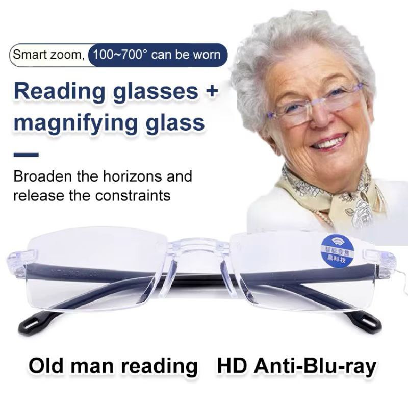 ✨👓 نظارات القراءة الذكية + المكبر – رؤية أوضح بلا حدود! 👓✨