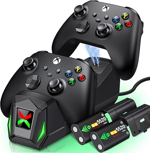 محطة شحن مزدوجة لوحدات تحكم Xbox