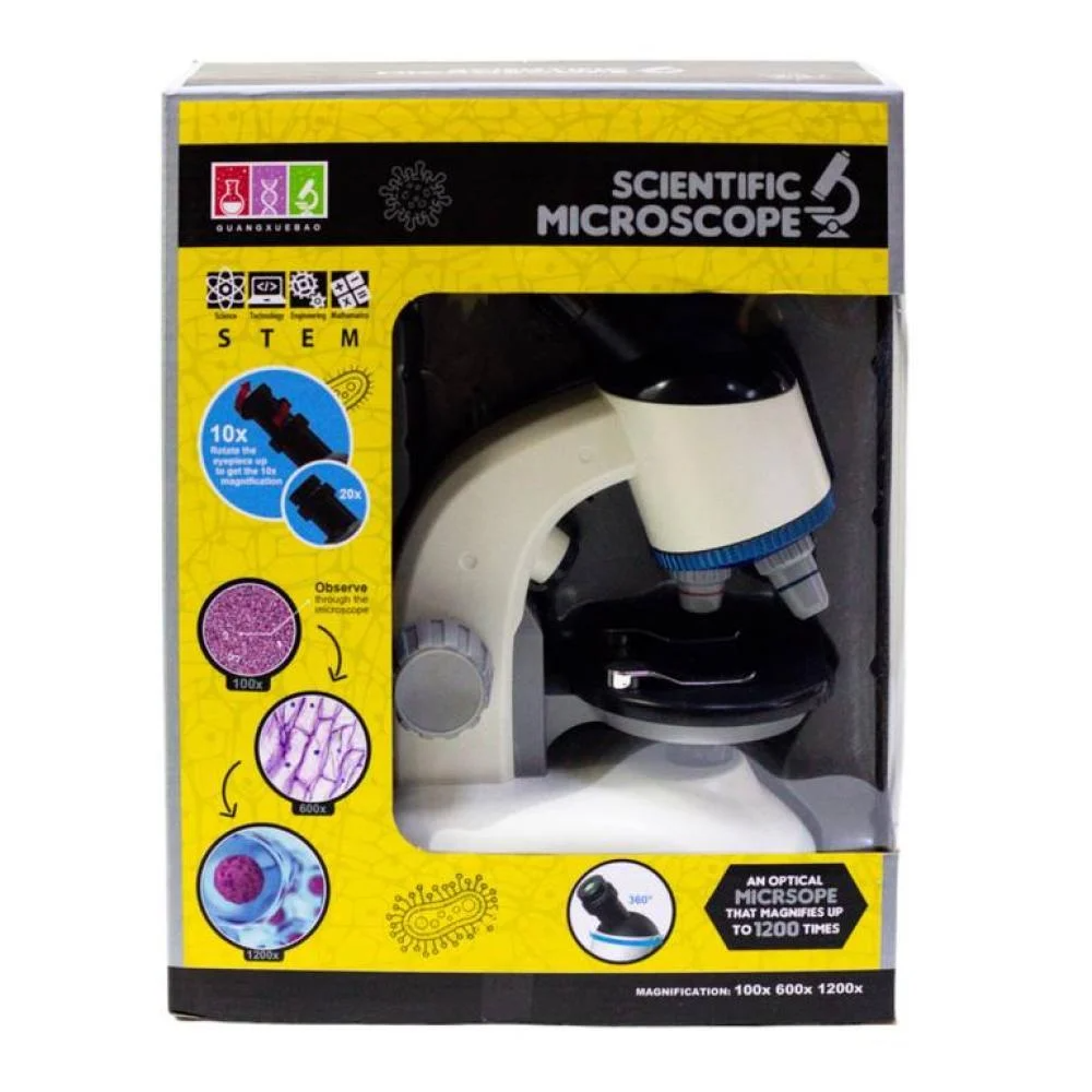 مجهر علمي تعليمي للأطفال والطلاب – STEM Microscope